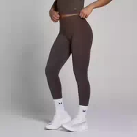 Mp Damen Tempo Hoch Geschnittene Leggings Kakao l