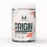 Origin Pump Pre Workout Stim Free 600g 30portionen Peach Rings