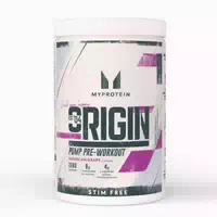 Origin Pump Pre Workout Stim Free 600g 30portionen American Grape