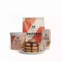 Pancake Bundle Chocolate Peanut Butter, Smooth Unflavoured