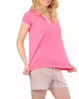 Mysanity Schwangerschafts und Postpartum Kurzer Pyjama