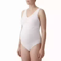 Mysanity Umstandstop mit Bauchstütze Weiß