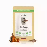 Myvial Bio chaga 120 kapseln Vegan 120 st