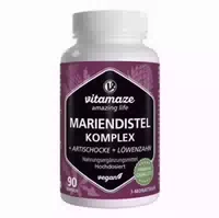 Myvial Bio Mariendistel Komplex Kapseln – Mit Artischocke & Löwenzahn Vegan 120 St