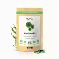 Myvial Bio chlorella tabletten presslinge 240 Stück Vegan