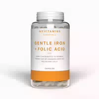Gentle Iron Bisglycinate Folic Acid 30 Capsules, 30portionen Geschmacksneutral