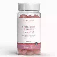 Zuckerfreie Hair, Skin & Nails Fruchtgummis 60gummibärchen Sugar Free Strawberry
