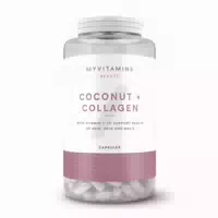 Kokosnuss & Kollagenkapseln 60 Capsules 30portionen