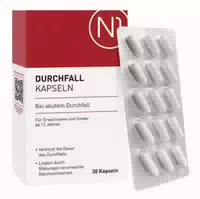 N1 Durchfall Kapseln – Bei Akutem Durchfall & Magen Darm Beschwerden, Durchfallmittel Beruhigt Den Darm