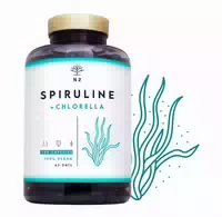 N2 Natural Nutrition Spirulina Chlorella Algen Kapseln 180 st