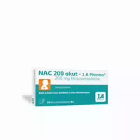 Nac 200 Akut 1a Pharma 20 St Brausetabletten