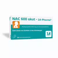 Nac 600 Akut 1a Pharma 20 St Brausetabletten