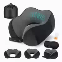 Memory Foam Nackenkissen Ergonomisch für Reisen 1 st