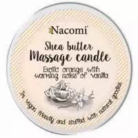 Sheabutter Massagekerze Exotisches Orange mit Vanillenoten