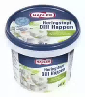 Nadler Heringstopf Dillhappen mit Gurke, Apfel & Zwiebel