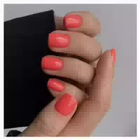 Künstliche Nägel Press On Kurz Eckig Acryl 24 Stück Rosa Gar 1 st
