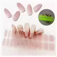 Nagelfolie Uv Gel Selbstklebend Glitzer Rosa 22pcs Glitter P 1 st