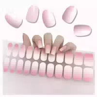 Nagelfolien 22 Rot Selbstklebend Uv Gellack Wraps Wine Red 1 st