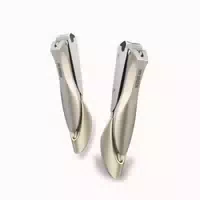 Nagelknipser für Dicke Nägel mit Catcher, Premium Edelstahl, 1 st