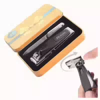 Nagelknipser Nagelfeile Edelstahl 360° Drehkopf Pediküre Set 1 st
