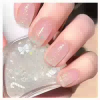 Nagellack Glitzer Klar 12 ml Clear Confetti 1 ml 1er Pack 1 st