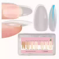 Nagelspitzen Acryl Presson No C Medium Almond Clear Extra Th 1 st