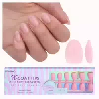 Nagelspitzen Almond Gel Full Cover 0 03 ml 30er Pack Pink 1 st