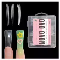 Nagelspitzen Ente Halbe Abdeckung Gel Extra Long Duck Nails 1 st