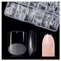 Nagelspitzen Quadrat Extra Kurz Pmma Xs 120 2 Ultra Kurze Qu 1 st