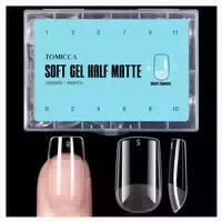 Nageltips 192 Stück Gel Fullcover Nagelspitzen Diy 12 Quadra 1 st