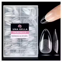 Nageltips 216 Stück 12 Größen Soft Gel Medium Full Cover Qua 1 st