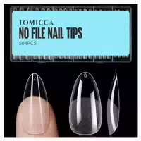 Nageltips Ballerina 504 Stück 12 Größen Künstliche Gel Sarg 1 st