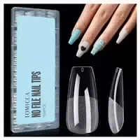 Nageltips Coffin 504 Stück 12 Größen Gel Nail Art Mittel Bal 1 st