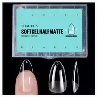 Nageltips Mandel Kurz Gel Fullcover 18 Mandel Kurz 192 1 st