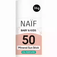 Naïf High Protiction Mineral Sunscreen Stick 0% Parfum Baby & Kids