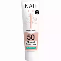 Naïf Mineral Sunscreen Baby & Kids Spf50 Wasserfester Sonnenschut