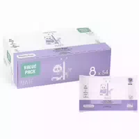 Naïf Plastikfreie Lotion Baby Tücher 8 X 54 Tücher