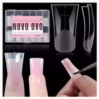 Nail Formen Poly Gel French Tip Acryl 240 Duck Nails Dual Fo 1 st