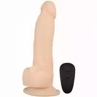 Naked Addiction Rotierender Und Vibrierender Dildo 20 Cm
