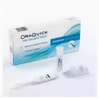 Oraquick Hiv Selbsttest durch Mundabstrich