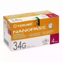 Nanopass 34 Pen Kanüle 34 G 0,18x4 Mm 100 St
