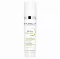 Bioderma Sebium Night Peel Creme Für Unreine, Ölige, Zu Akne Neigende Haut