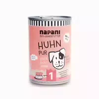 Bio Dosenfutter Für Hunde, Huhn Pur 400 G