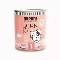 Bio Dosenfutter Für Hunde, Huhn Pur 800 G