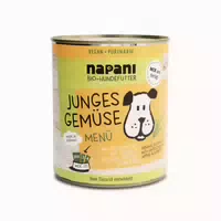Bio Menü für Hunde Junges Gemüse mit Buchweizen und 150 g