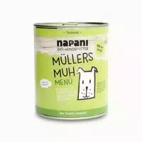 Bio Menü für Hunde Müllers Muh mit Rind und Kartoffeln 150 g