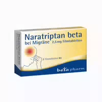 Naratriptan Beta Bei Migräne 2,5 Mg Filmtabletten