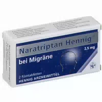 Naradex 2,5 Mg, bei Migräne mit und ohne Aura