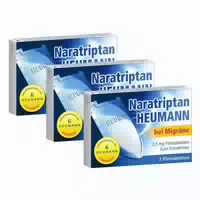 Naratriptan Heumann bei Migräne 2,5 mg Filmtabletten