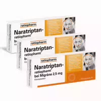 Naratriptan Ratiopharm bei Migräne 2,5 mg